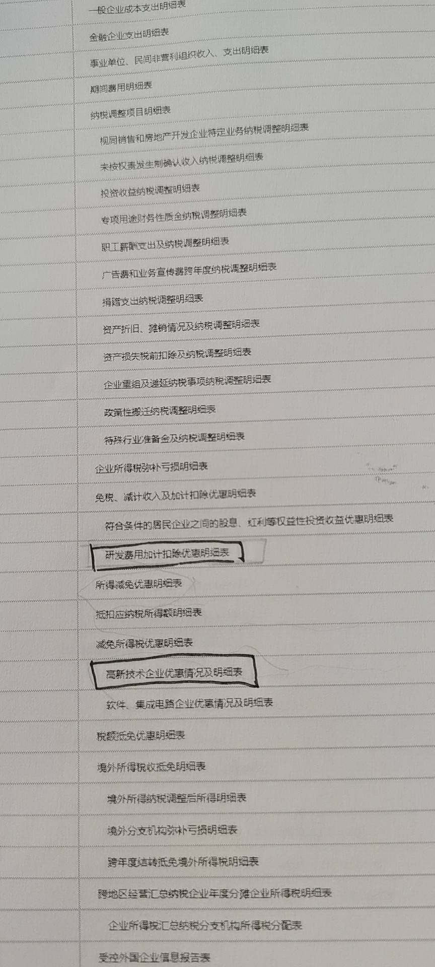 企业申请高新技术企业，有研发费用，但是不需要加计扣除，是不是要填写研发费用这块数据，但是研发费用加计扣除明细表就不用填了对吧，高新技术企业优惠情况明细表还要填么