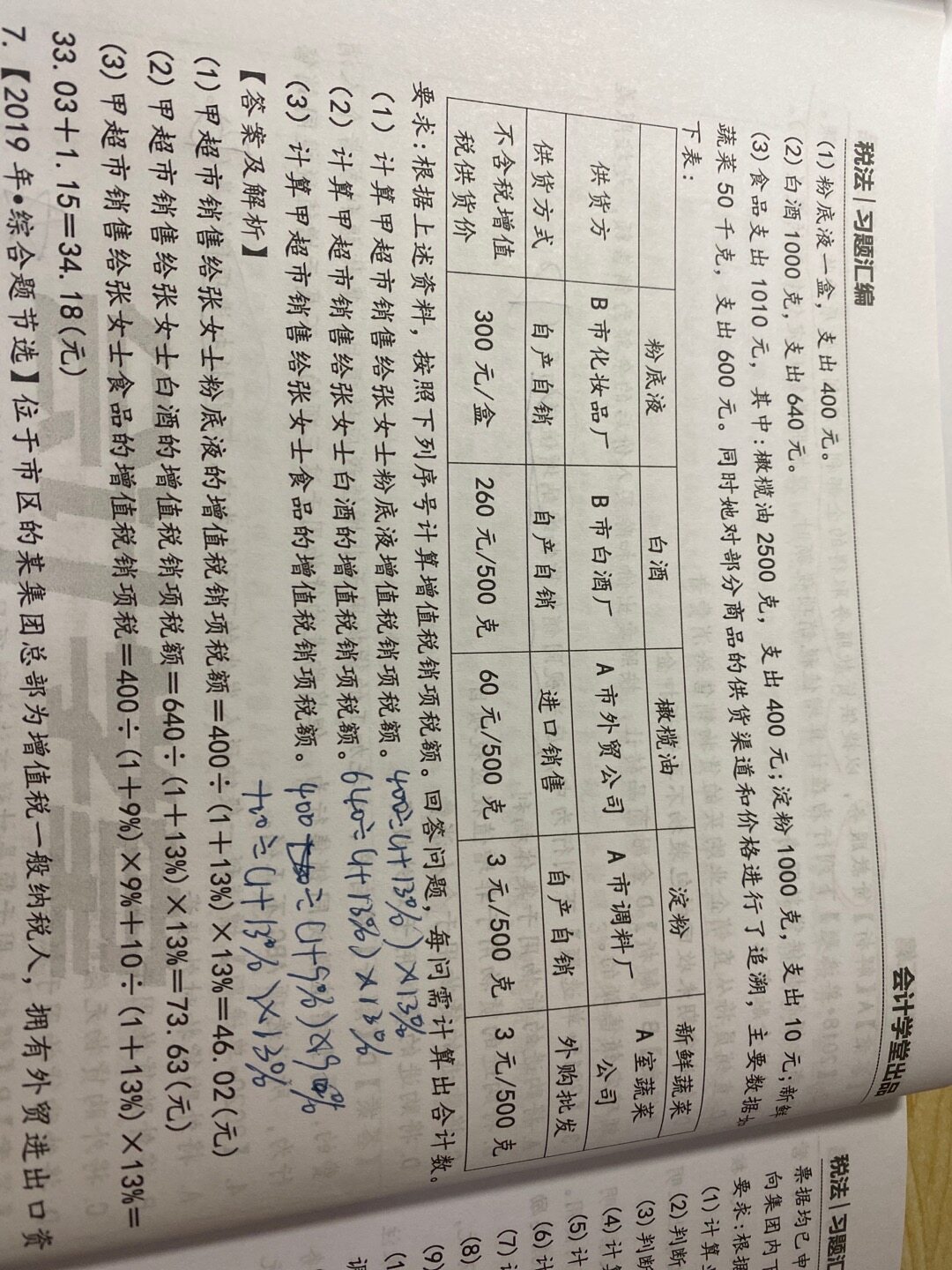 老师你好 不是只有农业生产者销售农产品才免税吗 a市蔬菜公司也不是农业生产者 为什么免税